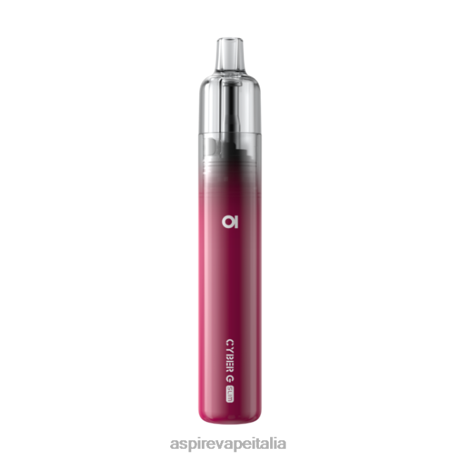Aspire Vape Shop - Aspire Cyber g sottile 464V28 rosso violaceo