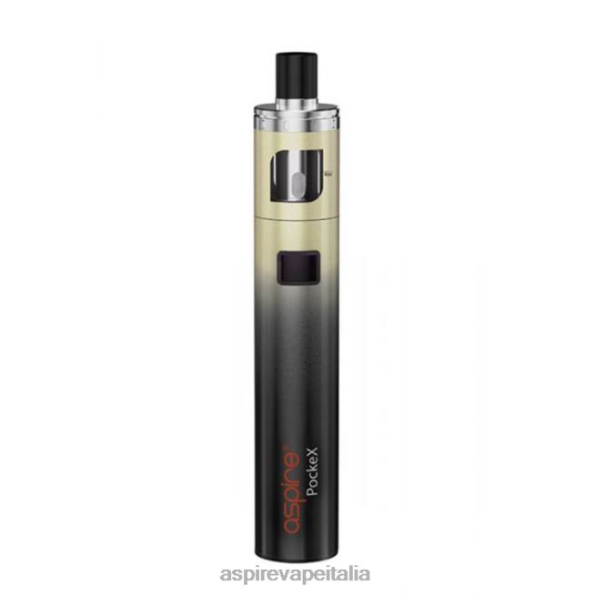 Aspire Vape Sale - Aspire Pockex kit edizione anniversario 464V117 sfumatura in bianco e nero